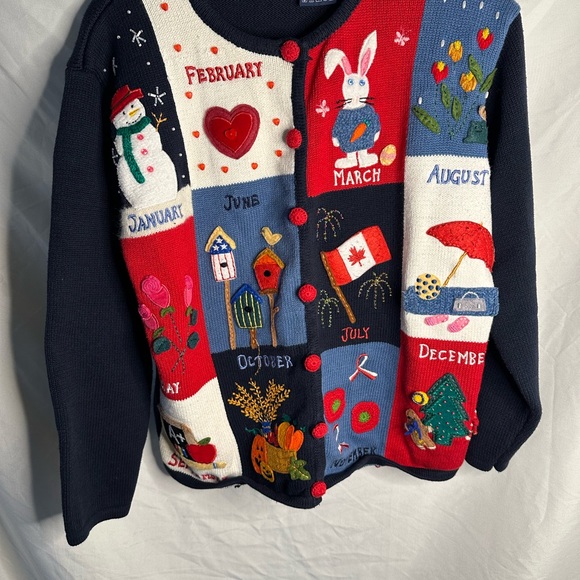 Teacher button up sweater/cardigan - Picture 3 of 7